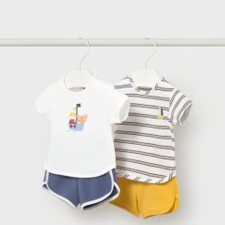 MAYORAL Σετ μακό Νεογέννητο 26-01627-077 Κίτρινο σκούρο