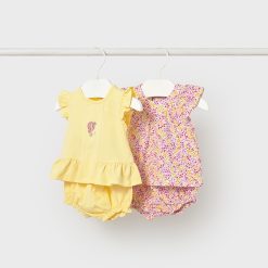 MAYORAL Σετ μακό Νεογέννητο 26-01639-071 Κίτρινο