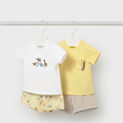 MAYORAL Σετ μακό Νεογέννητο 26-01652-037 Κίτρινο