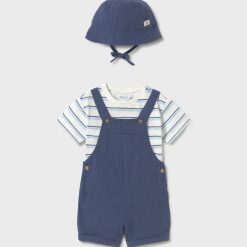 MAYORAL Σετ σαλοπέτα μωρό 26-01663-024 Μπλε σκούρο