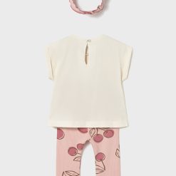 Alternative view of MAYORAL Σετ κολάν μωρό 26-01750-037 Ροζ φούξια