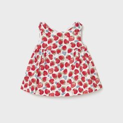 MAYORAL Φόρεμα Νεογέννητο 26-01811-033 Κόκκινο