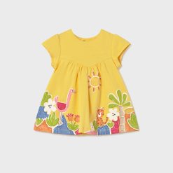 MAYORAL Φόρεμα Νεογέννητο 26-01817-032 Μουσταρδί