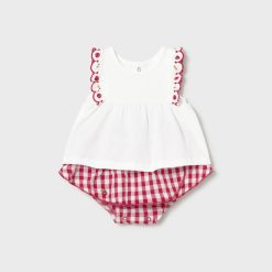 MAYORAL Σετ φούστα Νεογέννητο 26-01820-032 Κόκκινο