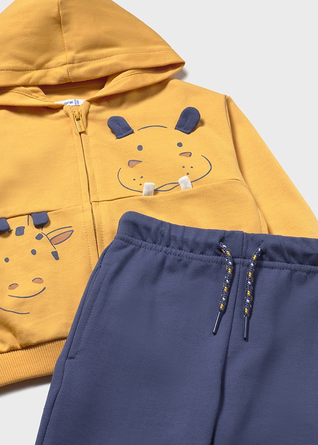 MAYORAL Φόρμα μωρό 26-01833-069 Ροδακινί - Image 6