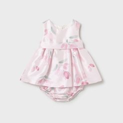 MAYORAL Φόρεμα Νεογέννητο 26-01881-004 Ροζ μπεμπέ