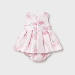 Alternative view of MAYORAL Φόρεμα Νεογέννητο 26-01881-004 Ροζ μπεμπέ