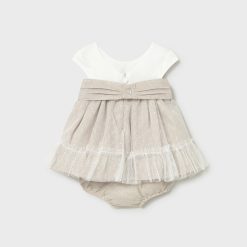 MAYORAL Φόρεμα Νεογέννητο 26-01887-028 Μπεζ