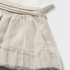 Alternative view of MAYORAL Φόρεμα Νεογέννητο 26-01887-028 Μπεζ