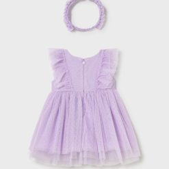 Alternative view of MAYORAL Φόρεμα από τούλι μωρό 26-01905-047 Μωβ