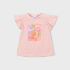 MAYORAL Μπλούζα κορίτσι 26-03007-083 Ροζ απαλό