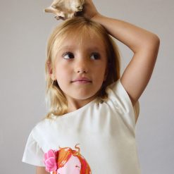 Alternative view of MAYORAL Μπλούζα κορίτσι 26-03007-084 Eκρού Ροζ