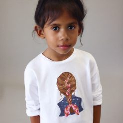 Alternative view of MAYORAL Μπλούζα κορίτσι 26-03020-015 Λευκό