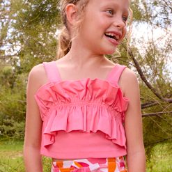 Alternative view of MAYORAL Τοπ βολάν κορίτσι 26-03025-040 Ροζ