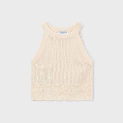 MAYORAL Τοπ κορίτσι 26-03027-044 Μπεζ