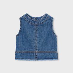 MAYORAL Τζιν τοπ κορίτσι 26-03030-055 Τζιν σκούρο