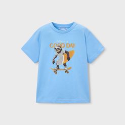 MAYORAL Μπλούζα αγόρι 26-03064-036 Γαλάζιο