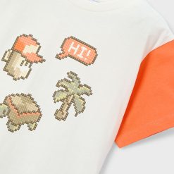 Alternative view of MAYORAL Μπλούζα αγόρι 26-03076-078 Κρεμ Πορτοκαλί