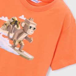 Alternative view of MAYORAL Μπλούζα αγόρι 26-03077-084 Πορτοκαλί
