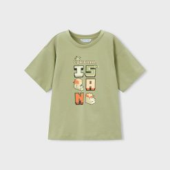 MAYORAL Μπλούζα αγόρι 26-03078-073 Πράσινο