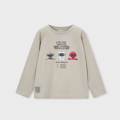 MAYORAL Μπλούζα αγόρι 26-03084-019 Μπεζ