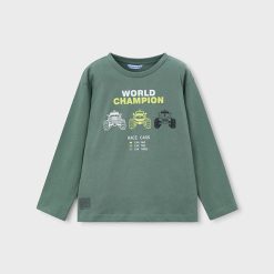 MAYORAL Μπλούζα αγόρι 26-03084-020 Πράσινο