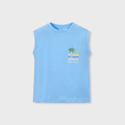 MAYORAL Μπλούζα αγόρι 26-03085-082 Γαλάζιο