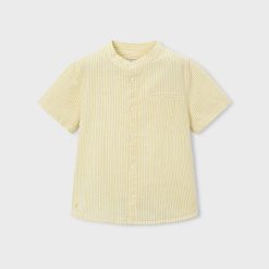 MAYORAL Πουκάμισο γιακάς μαο αγόρι 26-03113-015 Πράσινο