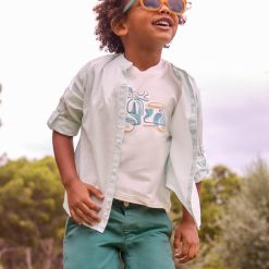 Alternative view of MAYORAL Βερμούδα αγόρι 26-03202-054 Πράσινο