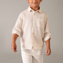 Alternative view of MAYORAL Βερμούδα αγόρι 26-03202-055 Κρεμ