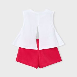 Alternative view of MAYORAL Σετ σορτς κορίτσι 26-03228-069 Λωτός