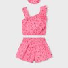 MAYORAL Σετ σορτς κορίτσι 26-03233-084 Ροζ