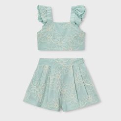 MAYORAL Σετ με βερμούδες κορίτσι 26-03235-089 Βεραμάν