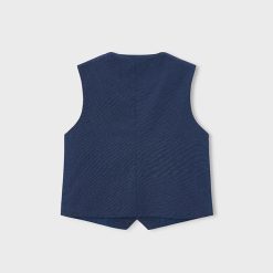 Alternative view of MAYORAL Γιλέκο λινό αγόρι 26-03379-028 Μπλε σκούρο