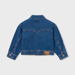 Alternative view of MAYORAL Τζιν τζάκετ κορίτσι 26-03454-056 Τζιν σκούρο