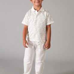 Alternative view of MAYORAL Παντελόνι μακρύ αγόρι 26-03576-071 Κρεμ