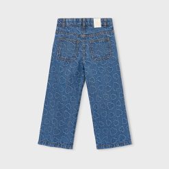 Alternative view of MAYORAL Τζιν παντελόνι μακρύ κορίτσι 26-03590-055 Σχέδιο καρδιά