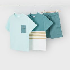 MAYORAL Σετ μακό 3 τεμάχια αγόρι 26-03601-018 Πράσινο