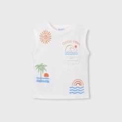 Alternative view of MAYORAL Σετ 3 τεμάχια μακό αγόρι 26-03603-028 Κρεμ Πράσινο