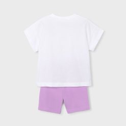 Alternative view of MAYORAL Σετ κολάν κορίτσι 26-03731-020 Λιλά