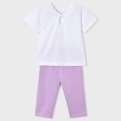 Alternative view of MAYORAL Σετ κολάν κορίτσι 26-03732-053 Λιλά