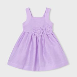 MAYORAL Φόρεμα αμπιγέ λουλούδι κορίτσι 26-03916-075 Μωβ