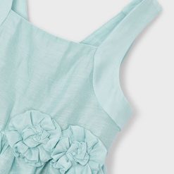 Alternative view of MAYORAL Φόρεμα αμπιγέ λουλούδι κορίτσι 26-03916-077 Βεραμάν