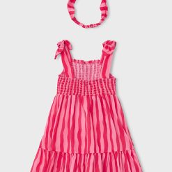 Alternative view of MAYORAL Φόρεμα με στέκα κορίτσι 26-03942-054 Ροζ