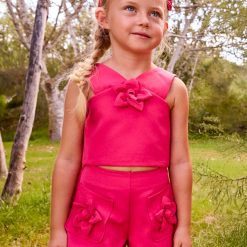 Alternative view of MAYORAL Σετ με βερμούδα κορίτσι 26-03948-094 Φούξια