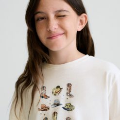 Alternative view of MAYORAL Μπλούζα κορίτσι 26-06005-089 Μπεζ