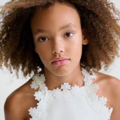 Alternative view of MAYORAL Μπλούζα με λεπτομέρειες λουλούδια κορίτσι 26-06015-019 Λευκό