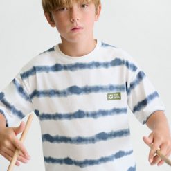 Alternative view of MAYORAL Μπλούζα αγόρι 26-06039-043 Κρεμ Μπλε