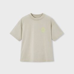 MAYORAL Μπλούζα αγόρι Boston Kids 26-06047-457 Λαδί