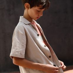 Alternative view of MAYORAL Πουκάμισο αγόρι 26-06170-076 Πέτρα